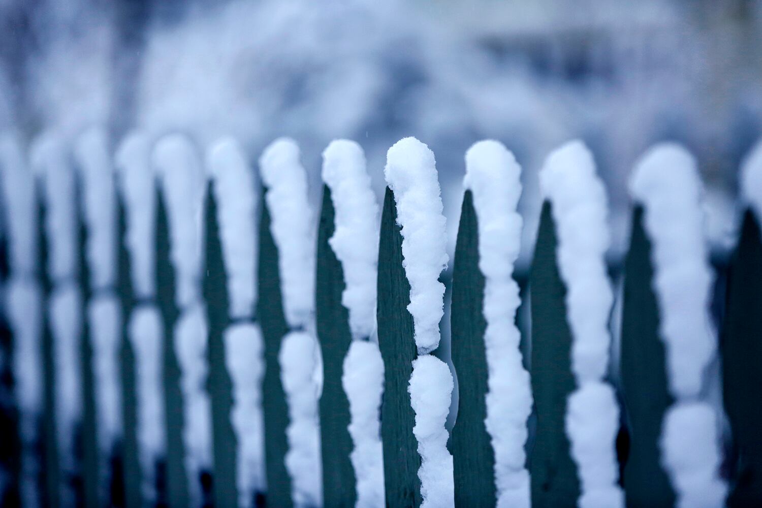 Snowy details and patterns