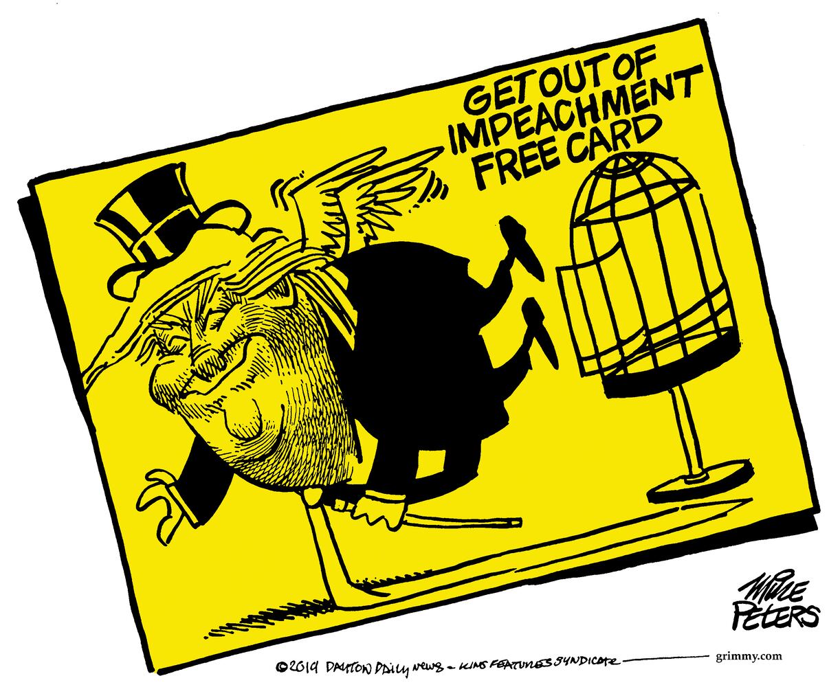 2019: The best of Pulitzer Prize winner Mike Peters political cartoons