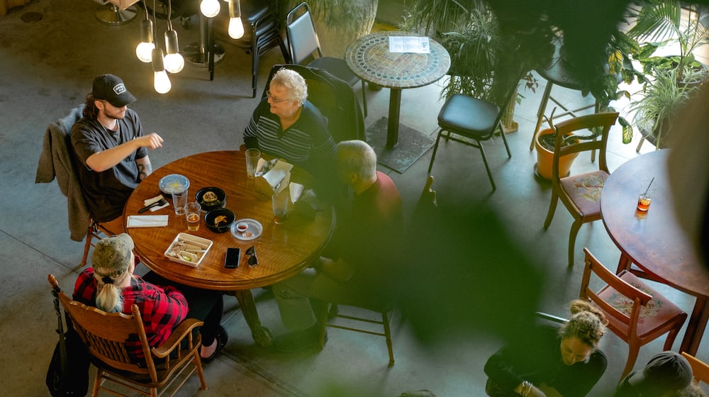 A view from the balcony of The Silos among the many alive plants. CONTRIBUTED