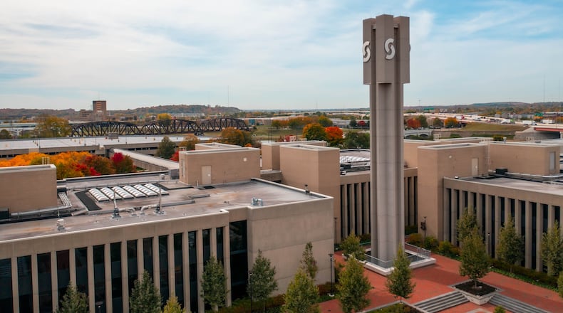 Sinclair Community College campus in Dayton.,