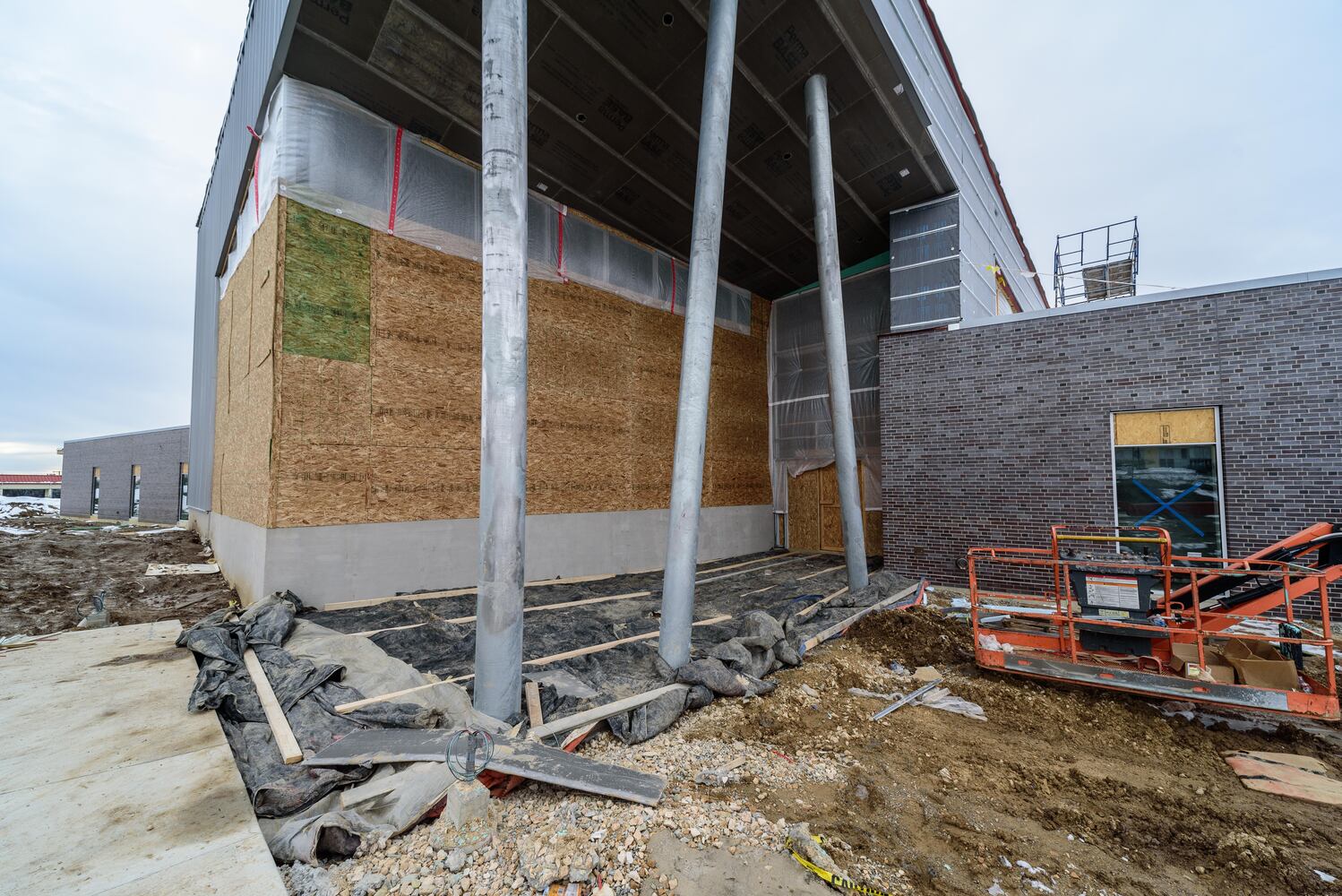 PHOTOS: A look at construction at the Dayton Metro Library’s new Huber Heights Branch