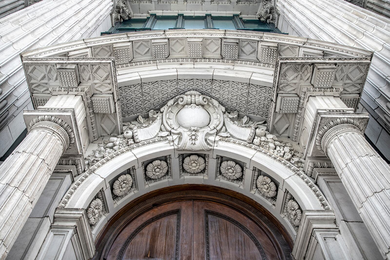 One of the photos on display at the K12 Gallery & TEJAS the April exhibition of Dan Cleary's city architecture photography. CONTRIBUTED
