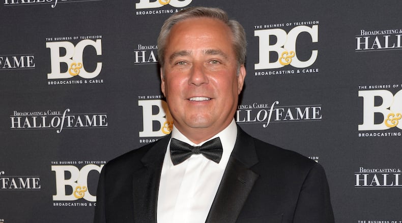 FILE- In this Oct. 29, 2014, file photo honoree Perry Sook, Chairman, President and CEO of Nexstar Broadcasting Group, attends the 24th Annual Broadcasting and Cable Hall of Fame Awards at the Waldorf-Astoria in New York. (Photo by Evan Agostini/Invision/AP, File)