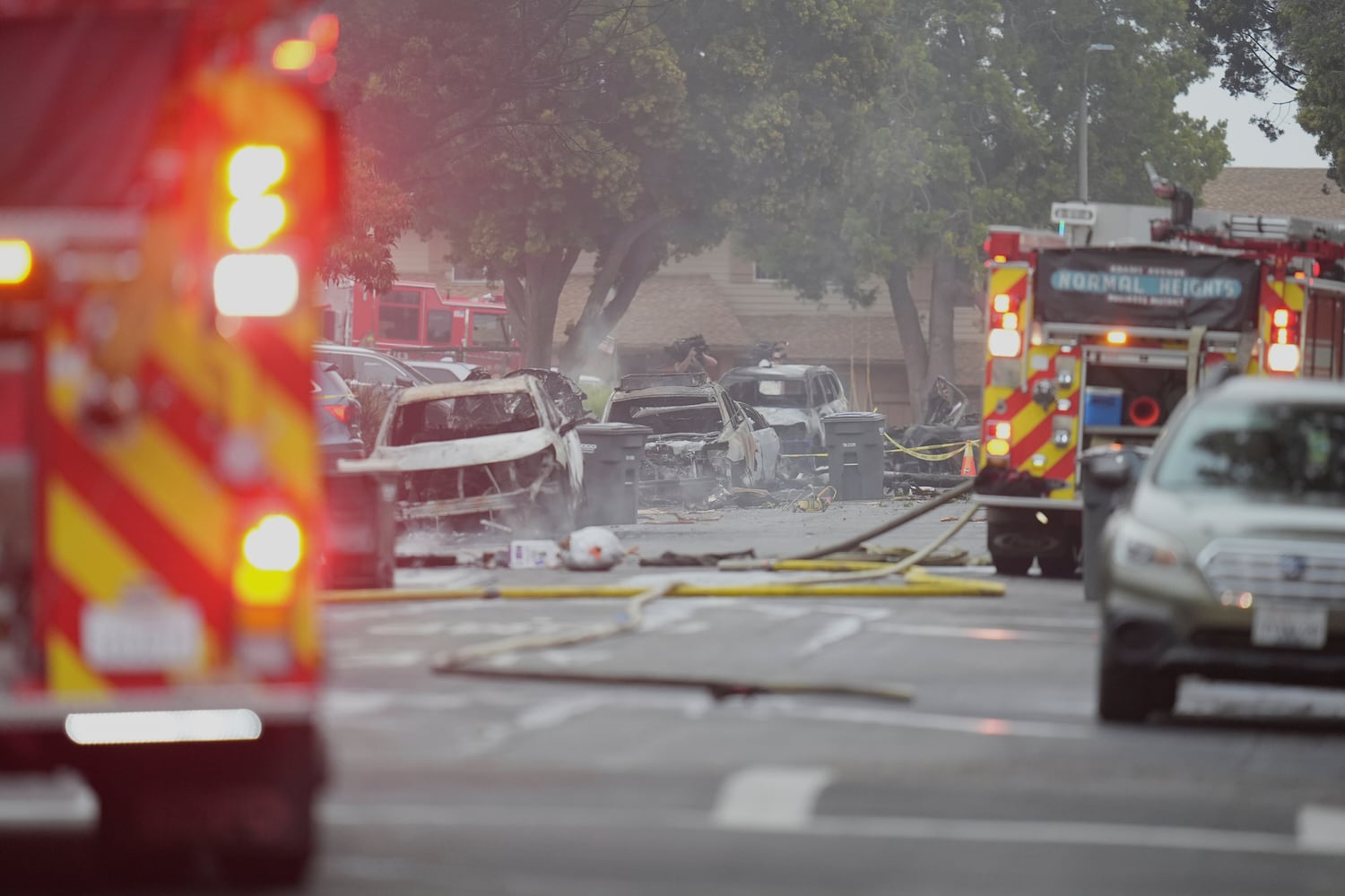 APTOPIX Plane-Crash-San-Diego