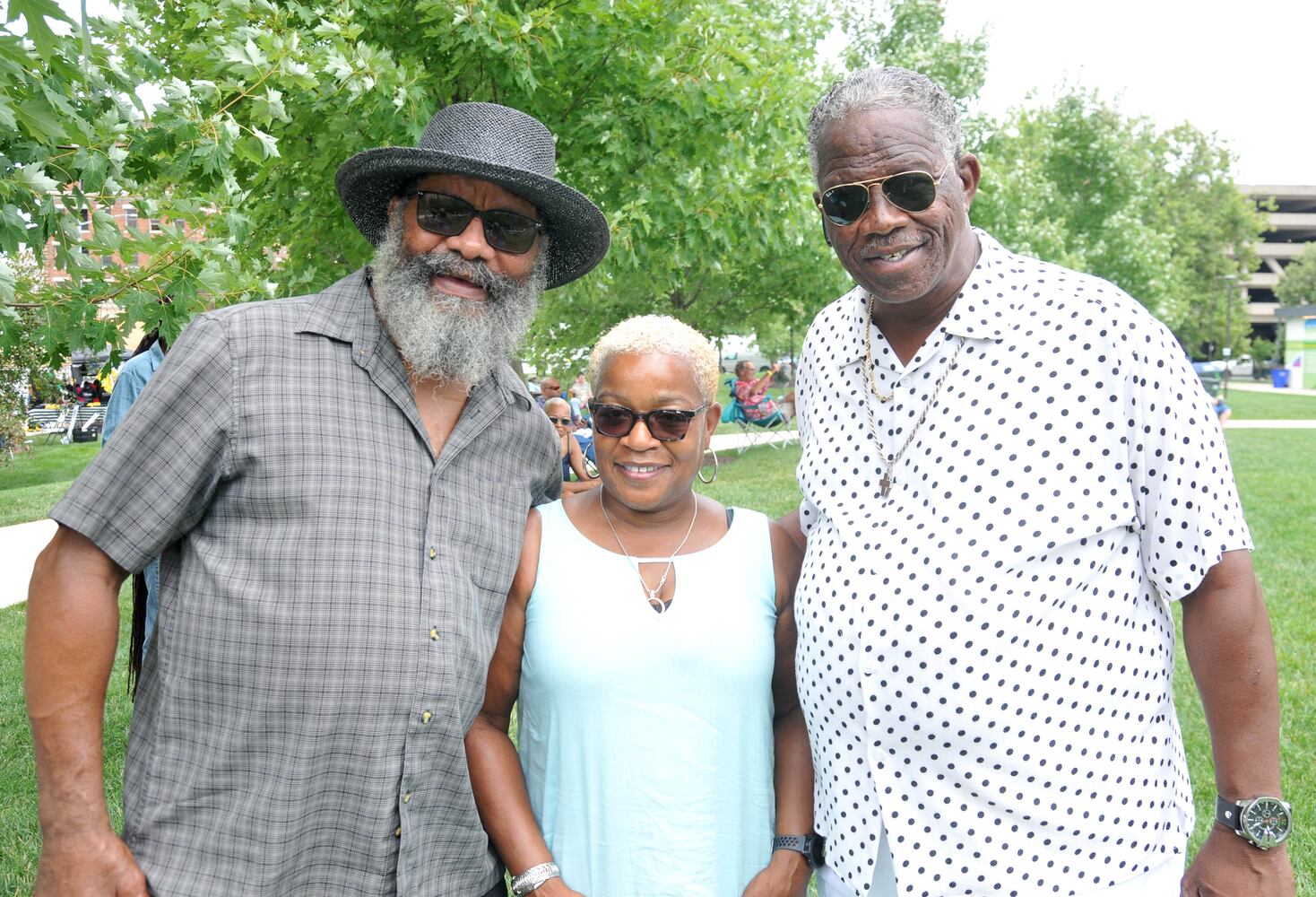 Did we spot you at the Dayton "Blues" Festival?