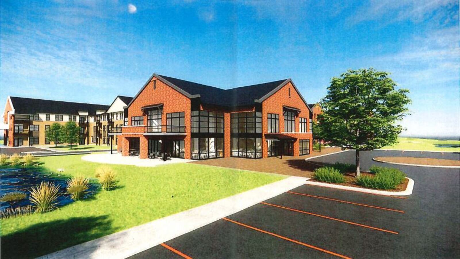Trinity at Beavercreek is adding to their massive campus on Indian Ripple Road. The expansion will be independent living apartments. CONTRIBUTED
