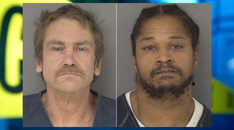 Timothy H. Buckles, left, and Eriq R. McCorkle (GREENE COUNTY JAIL)