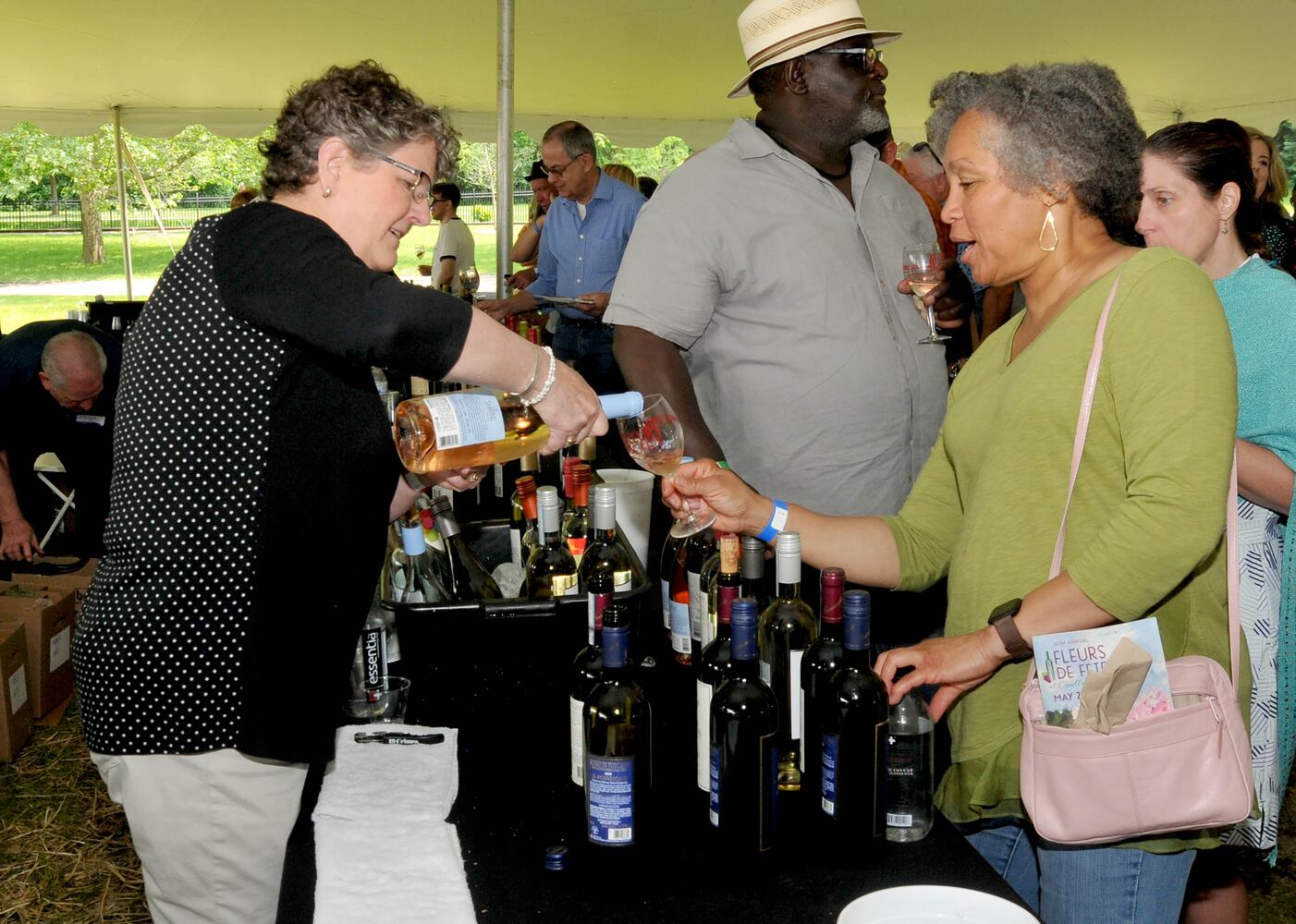 Did we spot you at Fleurs de Fete at Carillon Historical Park?