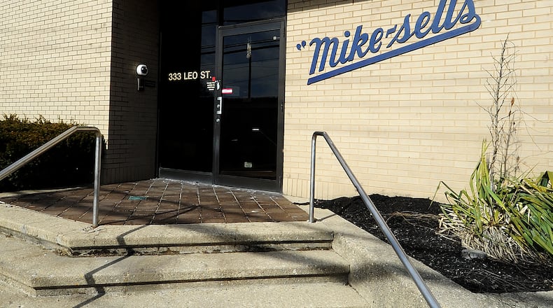 Mike-sell's Potato Chips announced Wednesday, Feb. 1, 2023, that they will be closing operations in Dayton after 110 years. MARSHALL GORBY/STAFF