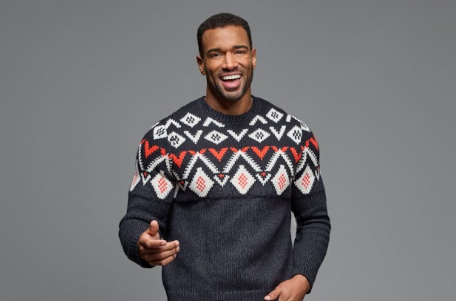 Hamilton native Marcus Brodie is competing for the title of "Mr. Christmas" and an upcoming role in a Hallmark Christmas movie. HALLMARK MEDIA/ WES AND ALEX PHOTOGRAPHY