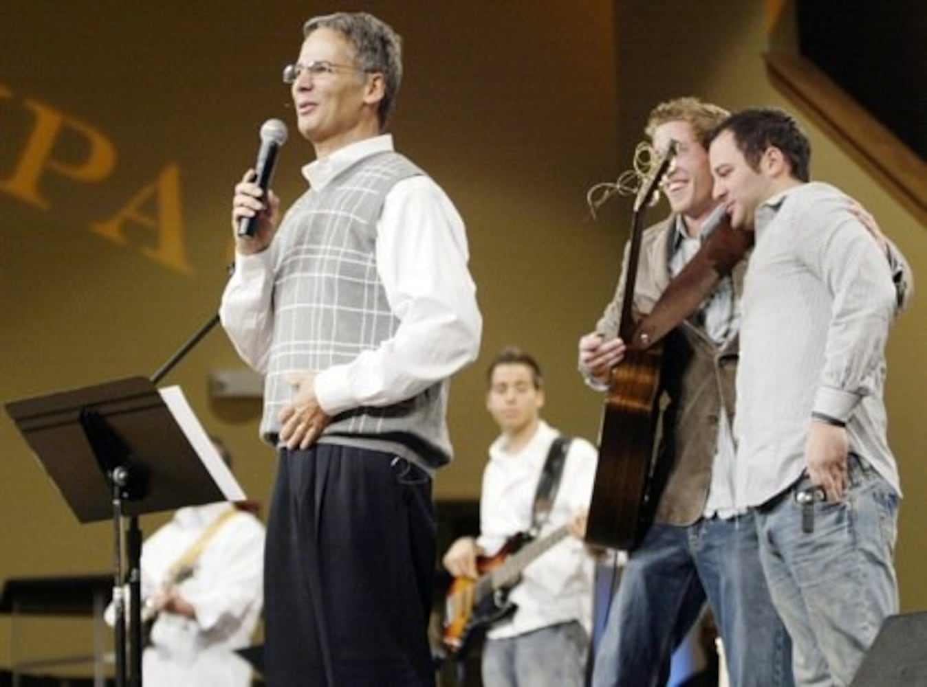 Injured pastors return to church