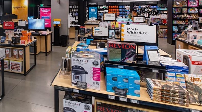 An Amazon 4-star brick-and-mortar store is planned for Kenwood Towne Center in Cincinnati, and another location is planned in Dayton.