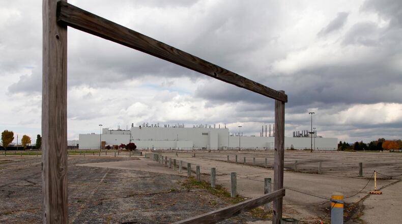 The former General Motors plant in Moraine, pictured in 2013 before it was brought back to life by Fuyao Glass America. TY GREENLEES / STAFF