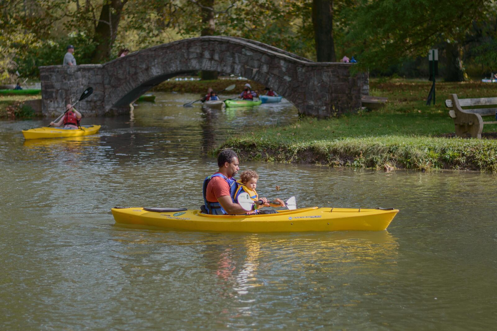 Five Rivers MetroParks 2017 Wagner Subaru Outdoor Experience took place Oct. 7-8 at Eastwood MetroPark. From high-flying demonstrations to a myriad of hands-on activities, adventure seekers of all ages and ability levels enjoyed two days of free fun at the event that has become a mainstay for outdoor enthusiasts throughout the Midwest. TOM GILLIAM / STAFF PHOTO