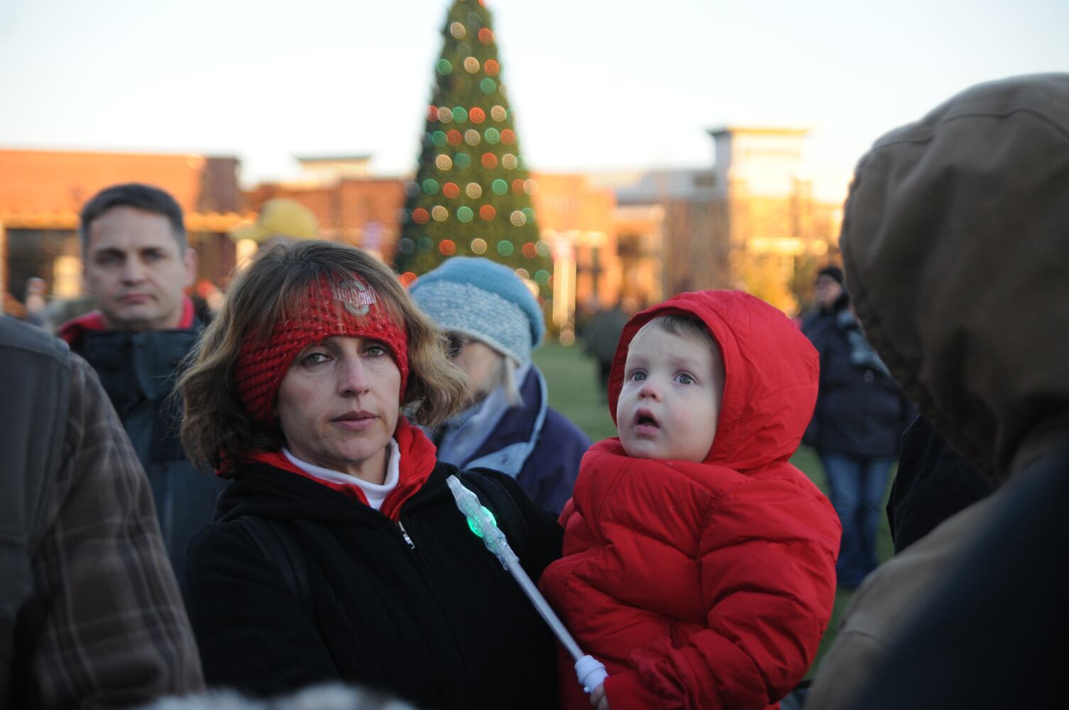 PHOTOS: Budweiser Clydesdales, Santa and more early holiday fun at Austin Landing’s tree lighting