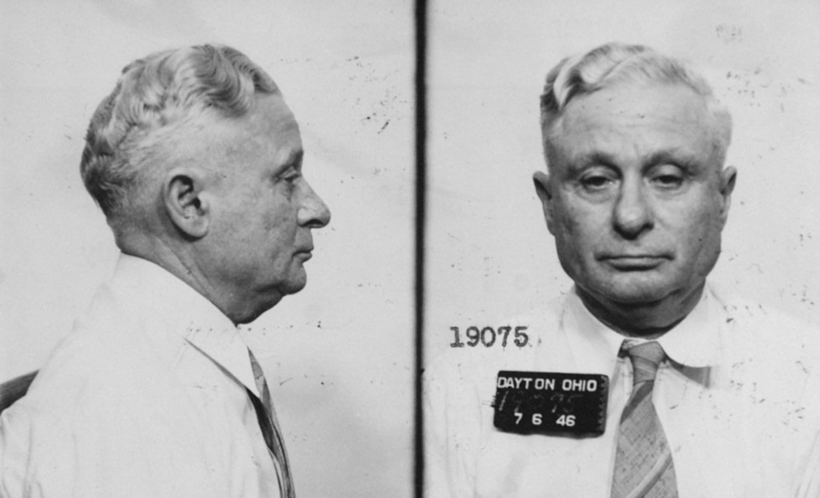 Dayton bootlegger Al Fouts, who was associated with Chicago mobster George “Bugs” Moran. DAYTON DAILY NEWS ARCHIVES
