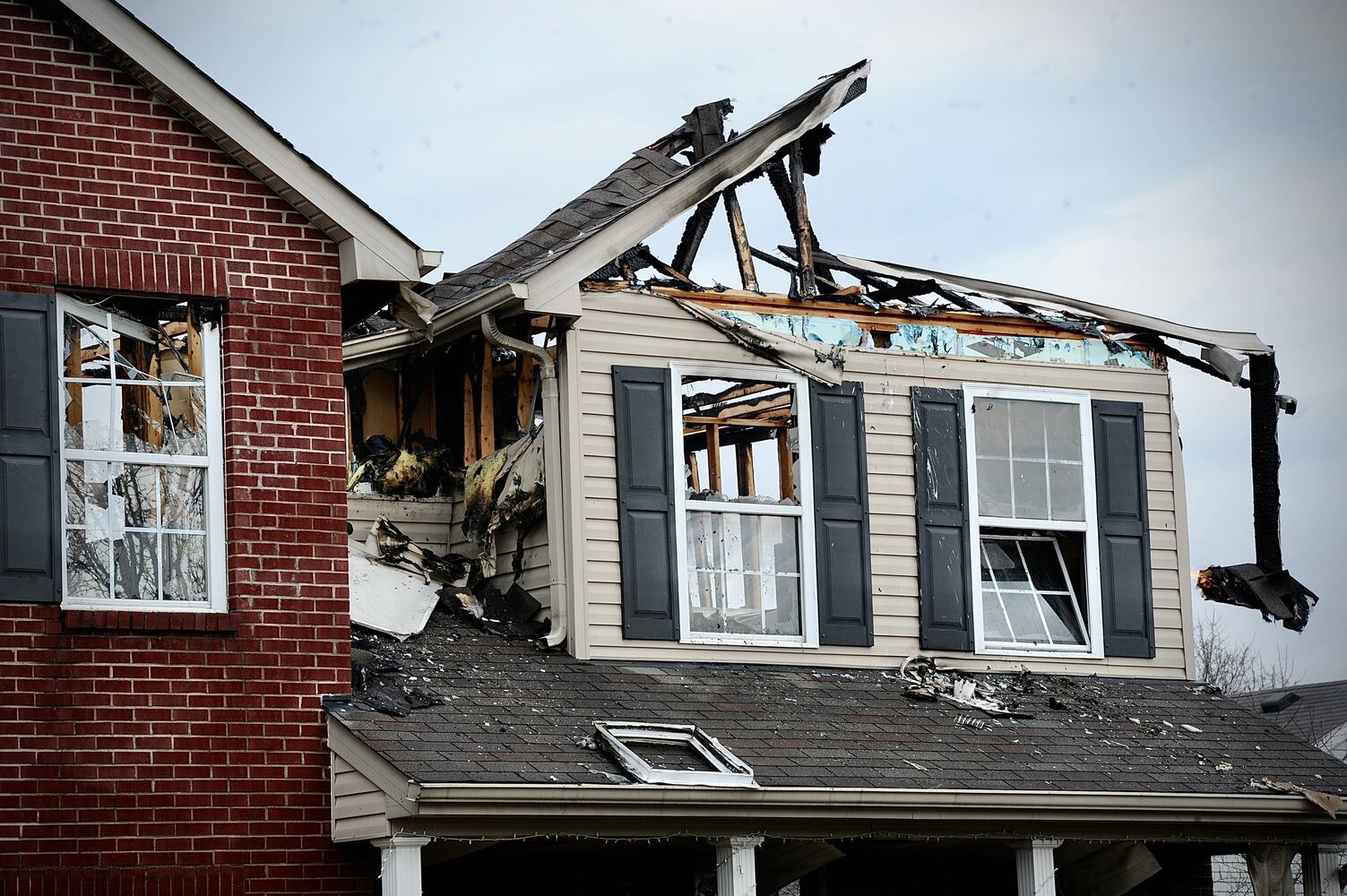 PHOTOS: Crews respond to Germantown fire