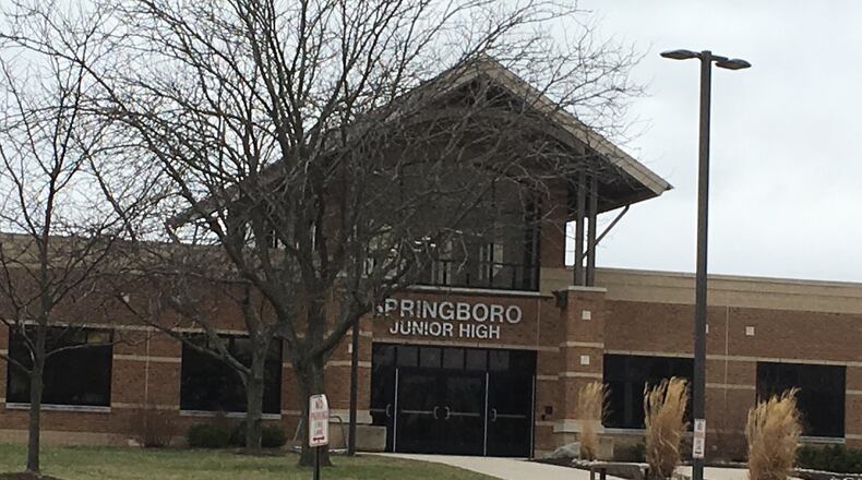 A 12-year-old convicted in a school threat case in Springboro will be permitted to begin junior high in August, provided he comply with conditions set by the district and confirmed by the judge in his court case.STAFF/LAWRENCE BUDD