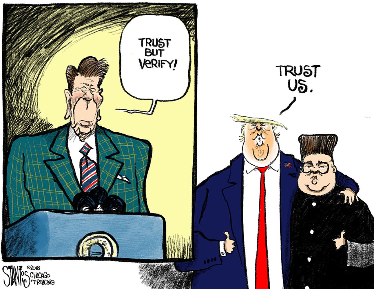 Week in cartoons: The Trump - Kim Summit and more