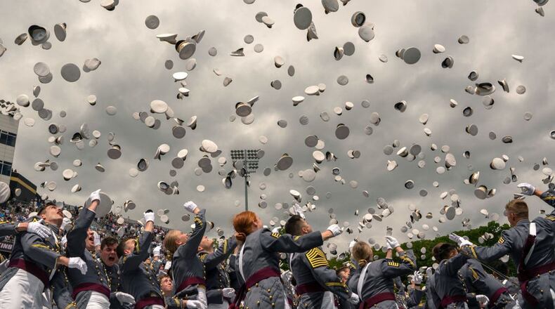 FILE PHOTO: About 1,000 cadets are being recalled to the United States Military Academy at West Point for the 2020 graduation ceremony June 13. (David Dee Delgado/Getty Images)