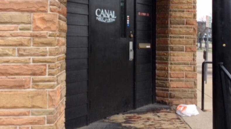 The Canal Public House at 308 E. First St. in downtown Dayton. MARK FISHER/STAFF