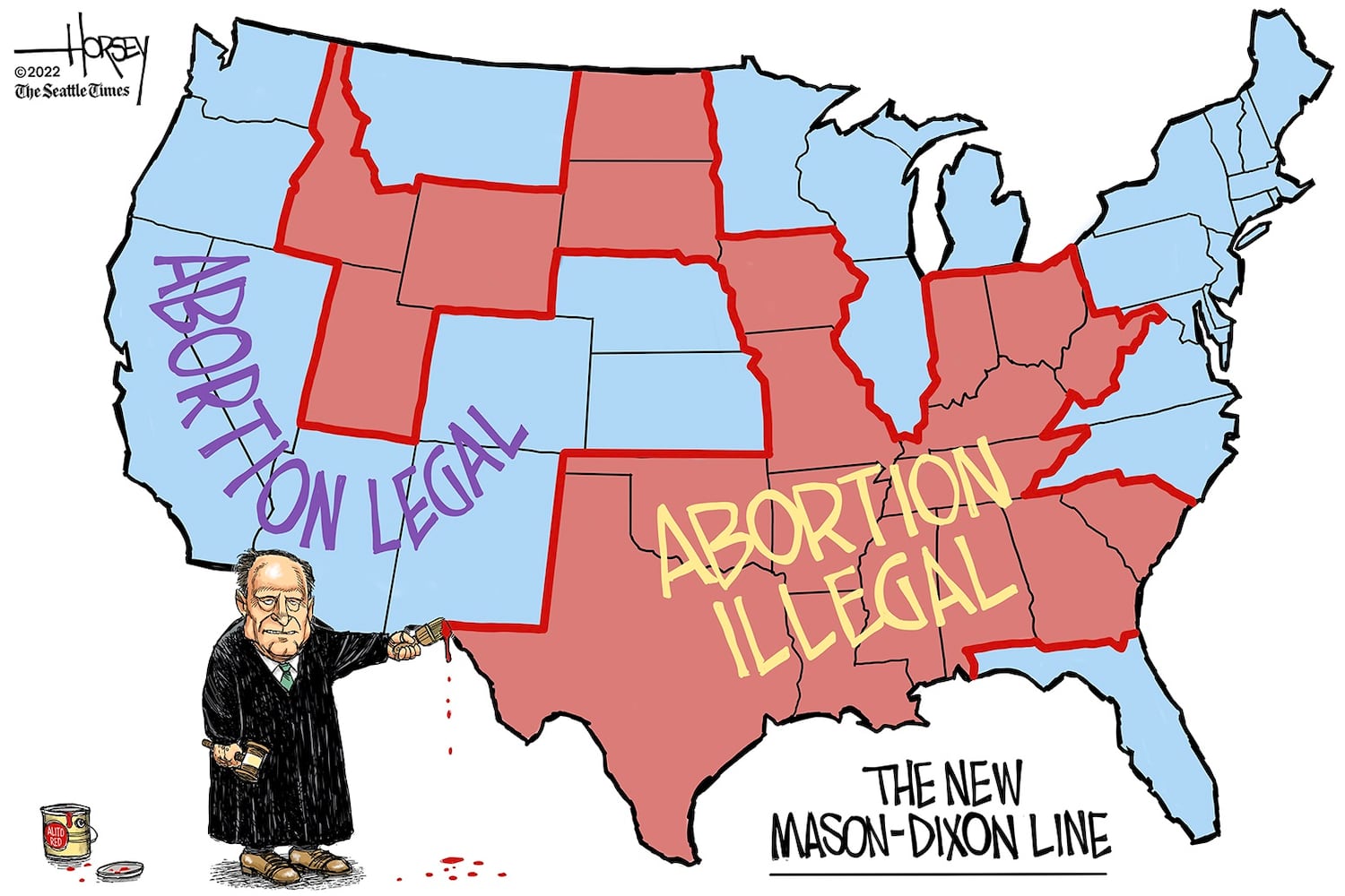 WEEK IN CARTOONS: Roe v. Wade overturned, inflation and more