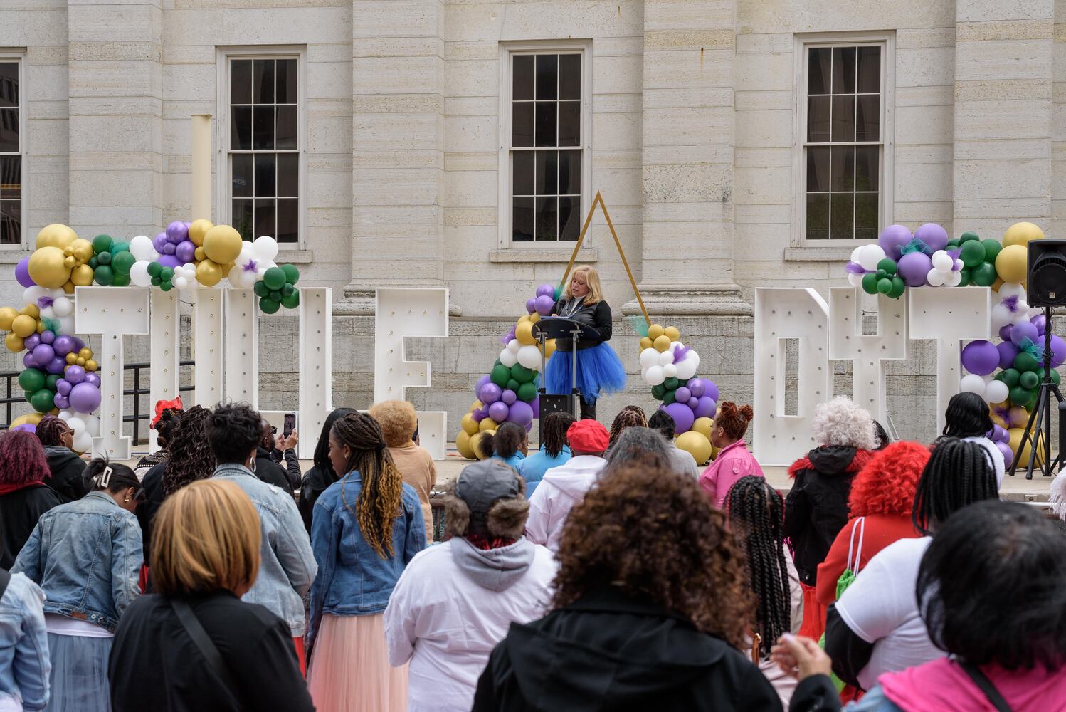 PHOTOS: Did we spot you at the 3rd Annual Women in Tulle Unity Walk in downtown Dayton?