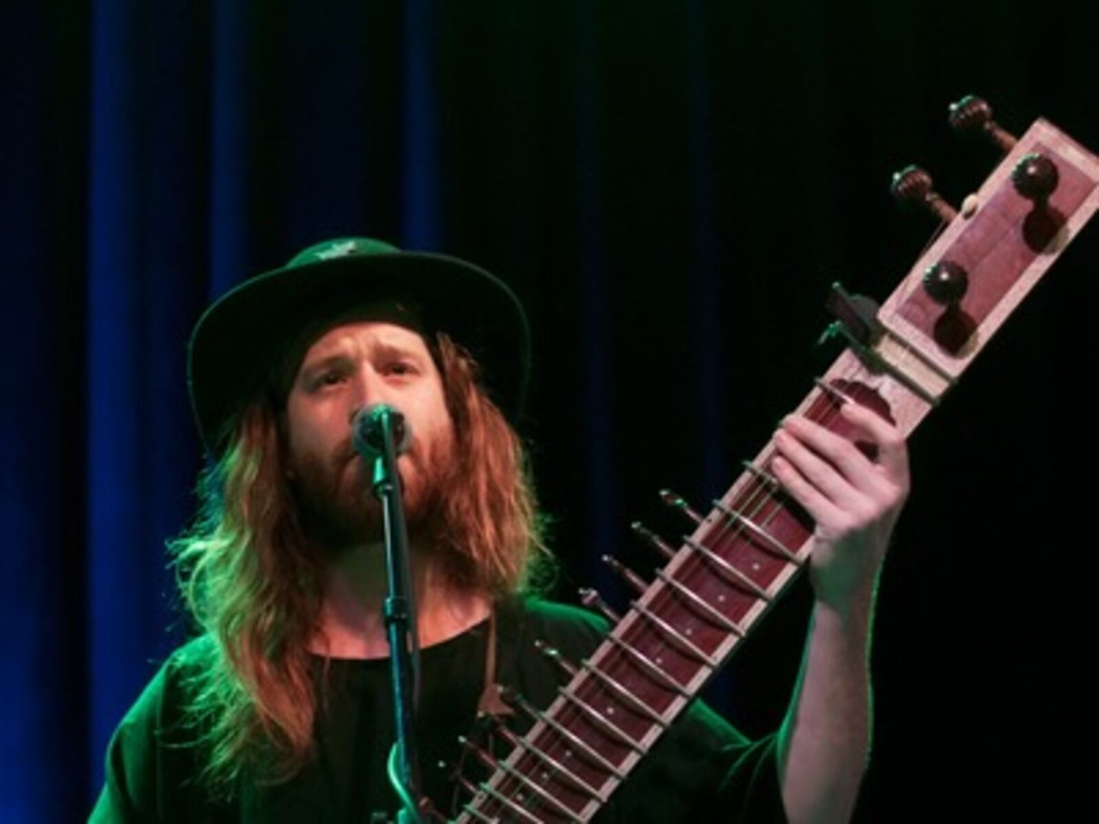 One half of the eclectic Cincinnati duo Dawg Yawg, sitarist Tyler Randall, will play a set at Andy’s Holiday Special, performing as Jesus. Contributed photo