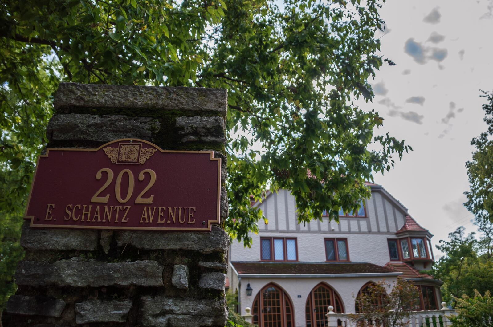 Exterior of the  former residence of Adam  Schantz, Jr. on 202 E. Schantz Ave. in Oakwood. PHOTO / TOM GILLIAM PHOTOGRAPHY