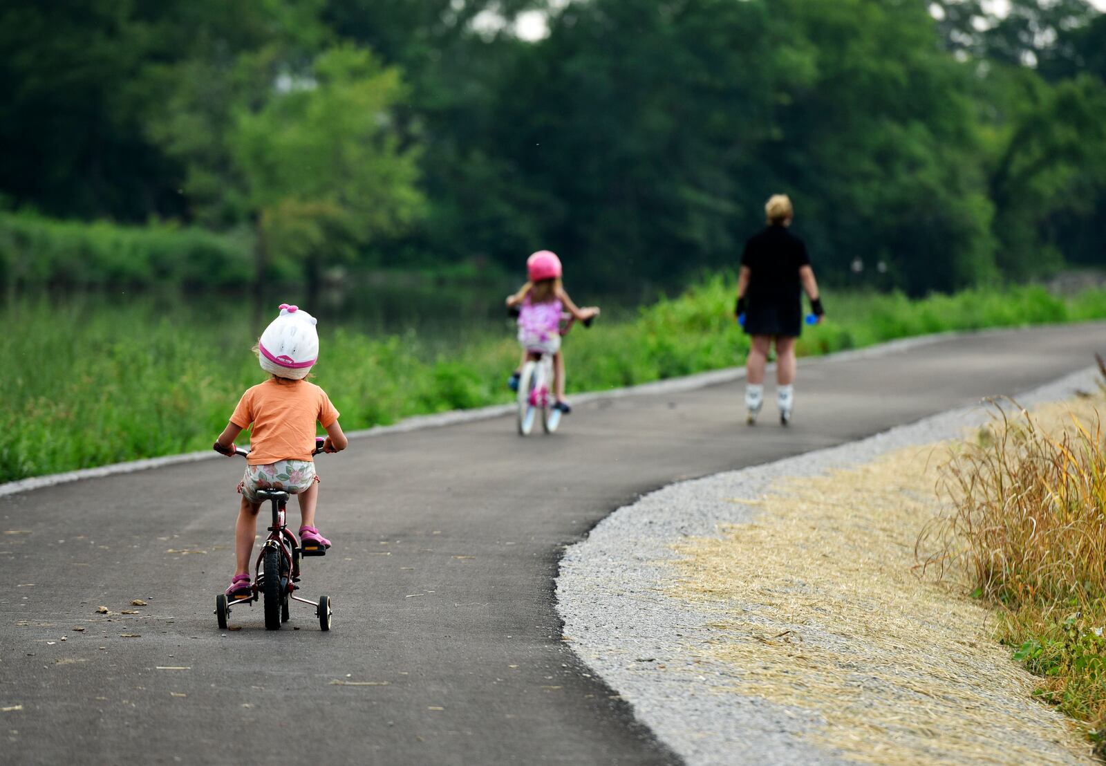 The Great Miami River Trail is a 57-mile paved path in Southwest Ohio. STAFF