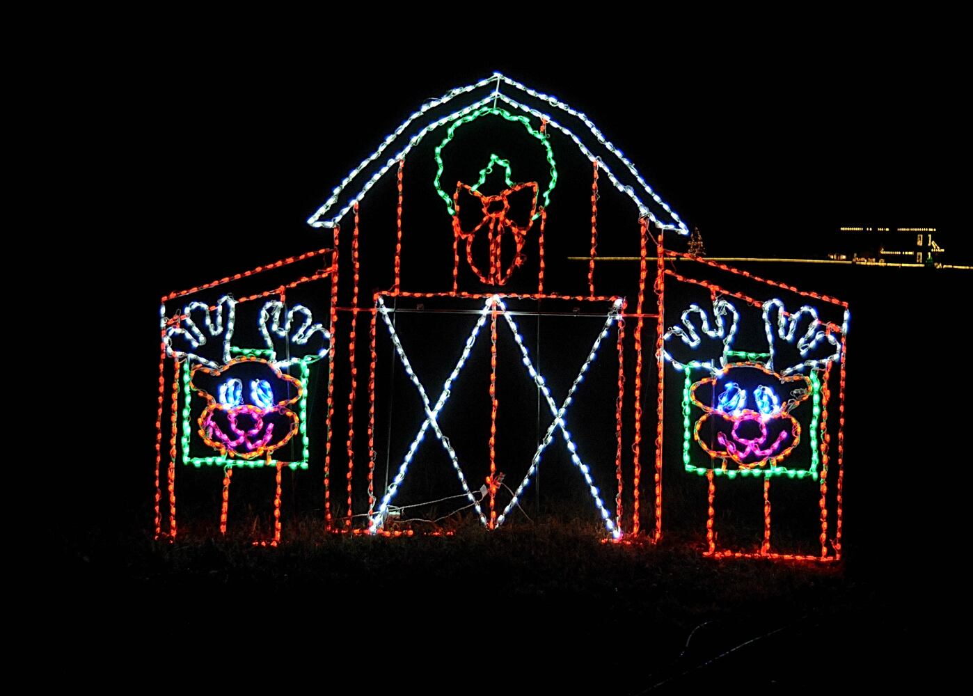 PHOTOS: Sneak peek at new drive-through Christmas lights display opening this weekend