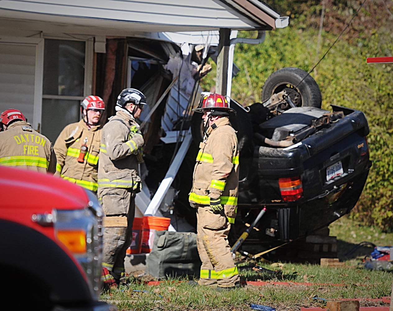 PHOTOS: Injuries reported in Germantown Pike crash