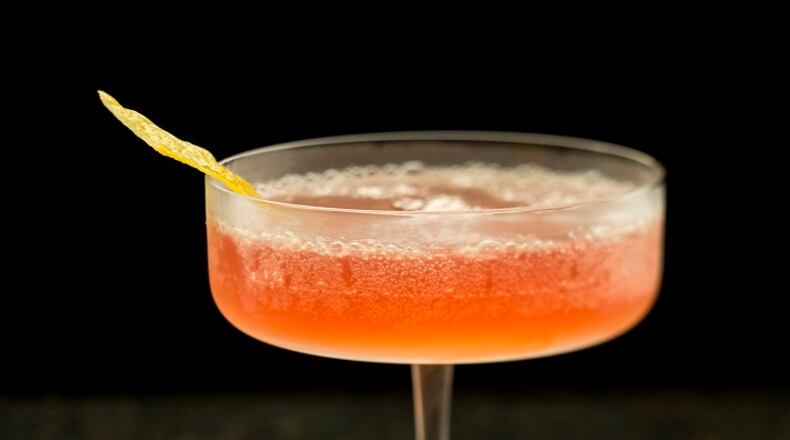 "Parade Route" (from Faith & Flower), 3/4 oz fresh Lemon juice, 3/4 oz Simple Syrup, 1 1/2 oz Rittenhouse Rye, 2 dashes Peychaud's Bitters, Charles Bove Touraine Sparkling Rose. Add all ingredients except for the Rose to a cocktail shaker, fill with ice, and shake vigorously. Strain into a cocktail glass. Top with Sparkling rose, garnish with a lemon peel. (Ricardo DeAratanha/Los Angeles Times/TNS)