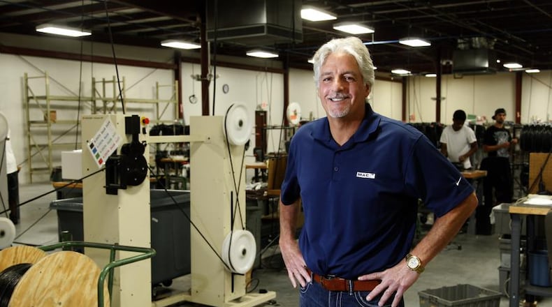 Brad Nimer, president and chief executive of Manufactured Assemblies Corp. in a 2014 photo. LISA POWELL / STAFF