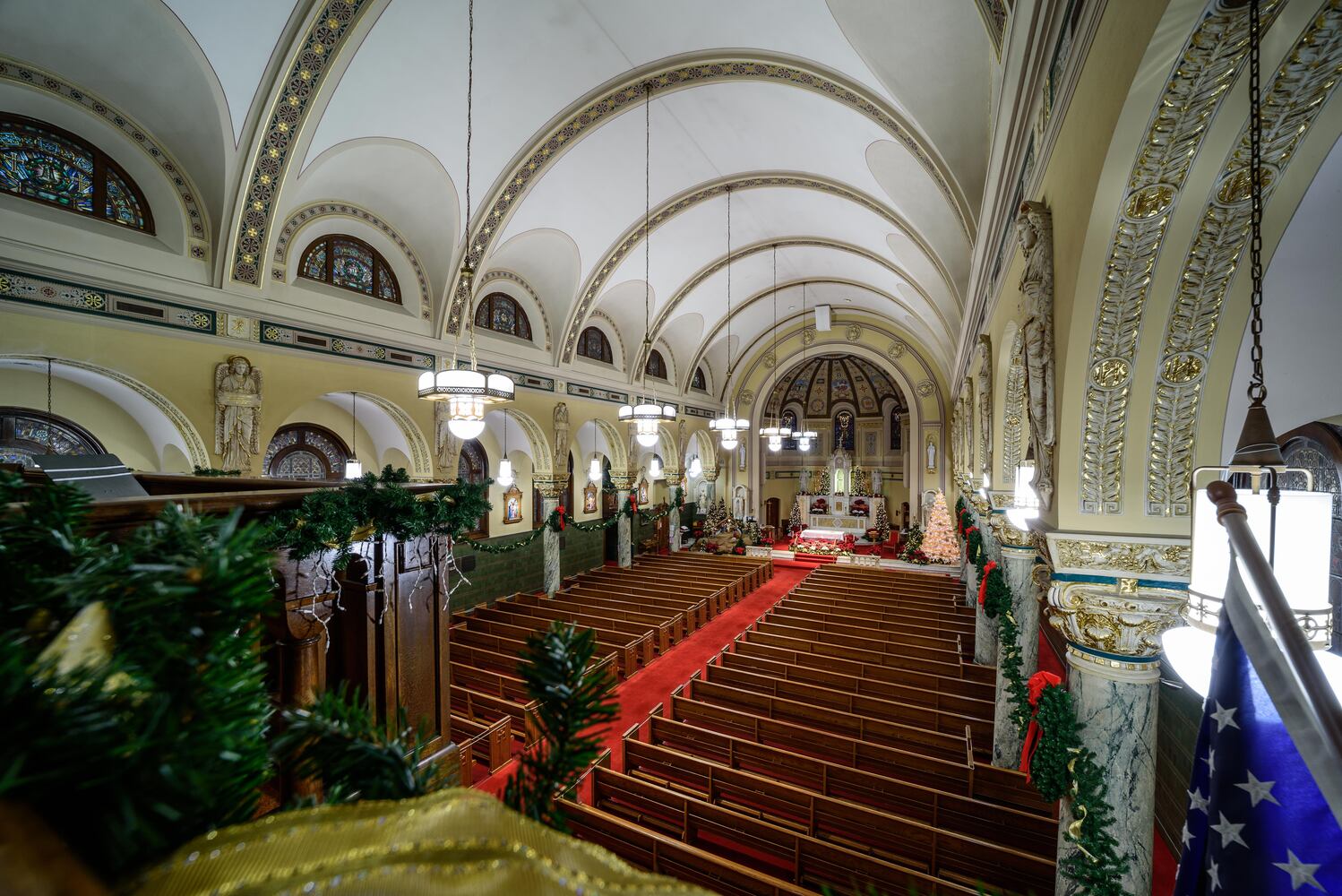 PHOTOS: Christmas Eve morning at St. Joseph Catholic Church in downtown Dayton