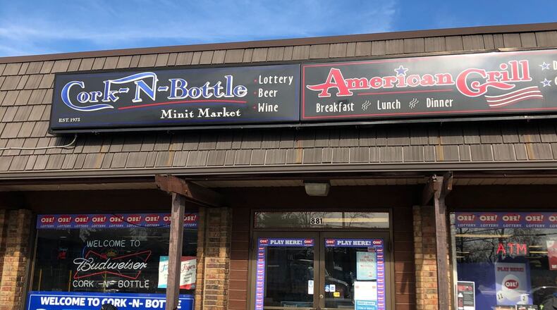 The Cork-N-Bottle Minit Market and American Grill in Centerville is for sale.