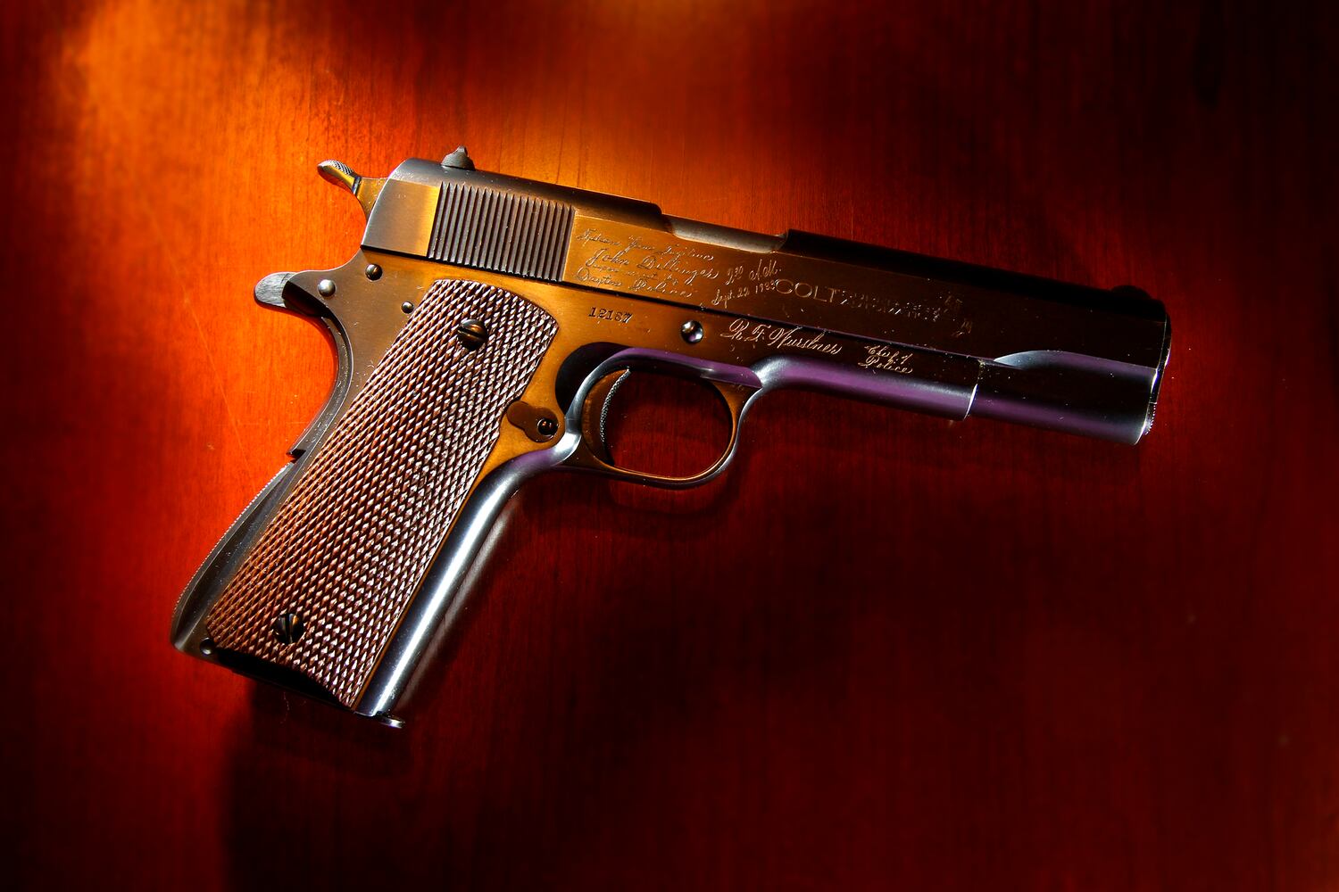 Pistol taken from famous gangster part of exhibit opening this fall