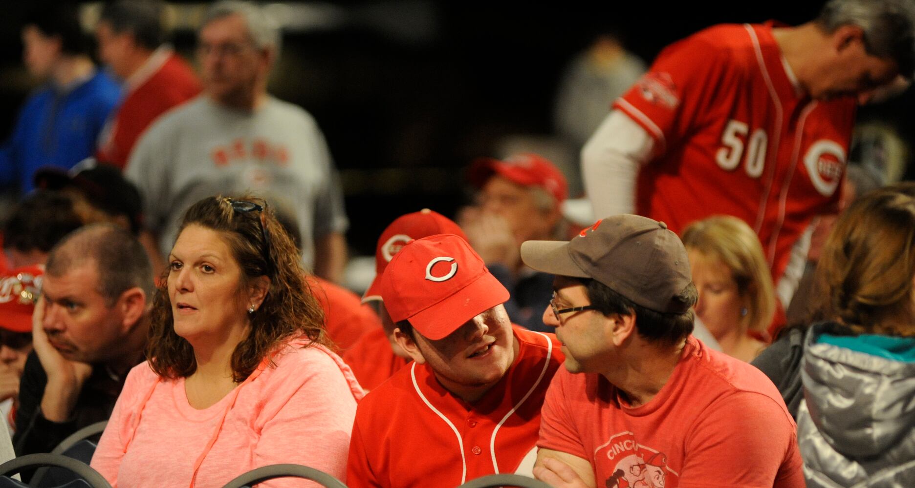 Reds selling a new era at caravan stops