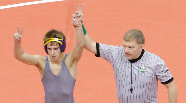 Tommy Hoskins of Legacy Christian is seeking to be a rare four-time wrestling state champ. FILE