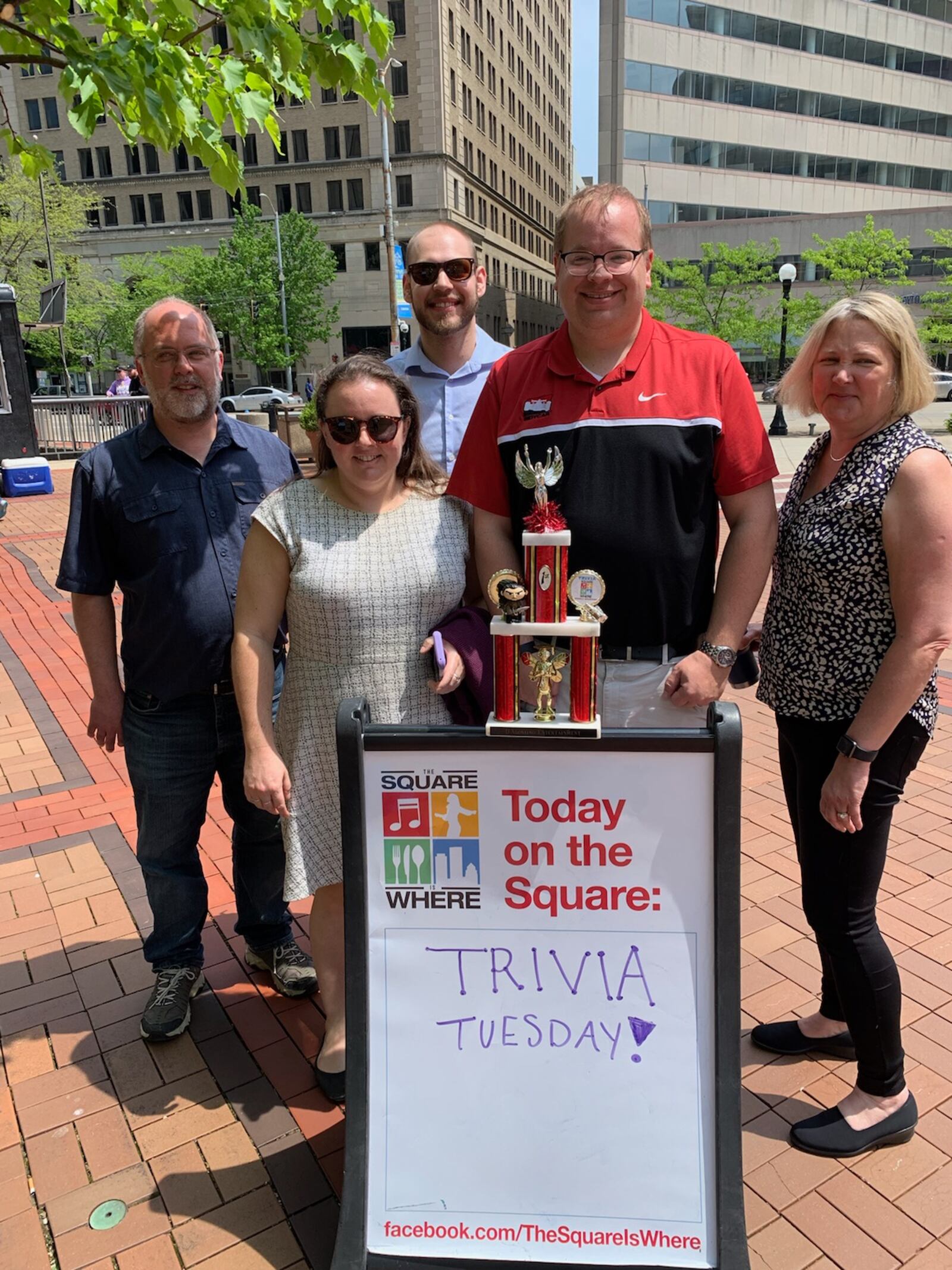 The Square is Where, which allows a space for people to gather and enjoy live entertainment during their lunch break, returns May 2 to Courthouse Square in downtown Dayton. CONTRIBUTED
