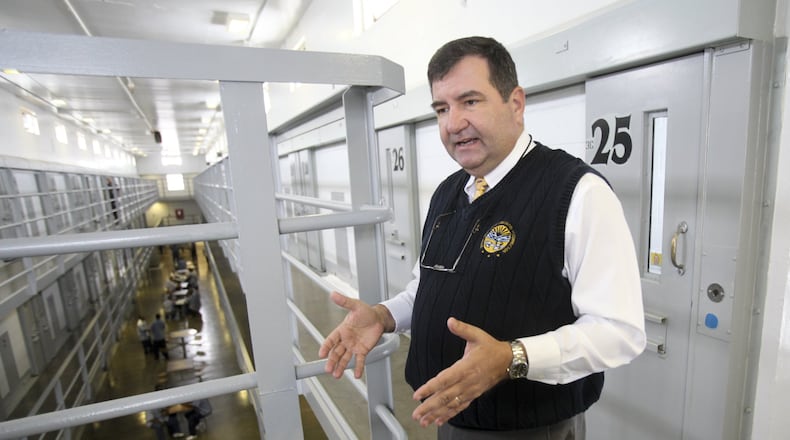 Lebanon Correctional Institution Warden Ernie Moore talks about the layout of the prison.