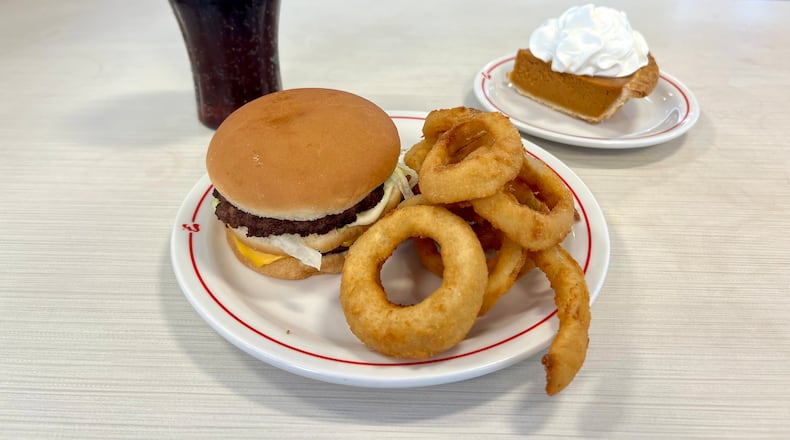 Fans of Frisch's often share a love for the restaurant's Big Boy hamburgers, onion rings, and selection of pies. Some customers also rave about the nugget-style ice served in each of the restaurant's soft drinks. AIMEE HANCOCK/STAFF