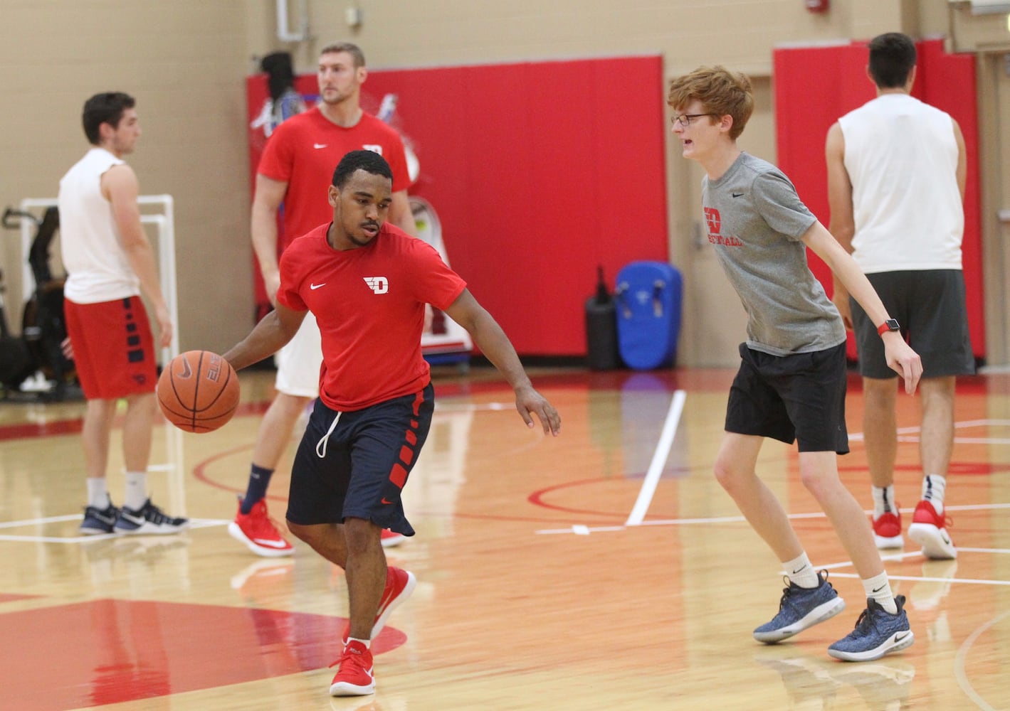 Photos: Dayton Flyers practice (Sept. 26)