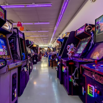 Currently, there are about 115 arcade cabinets and pinball machines at Clarkade. REGINALD STEELE JR/CONTRIBUTED