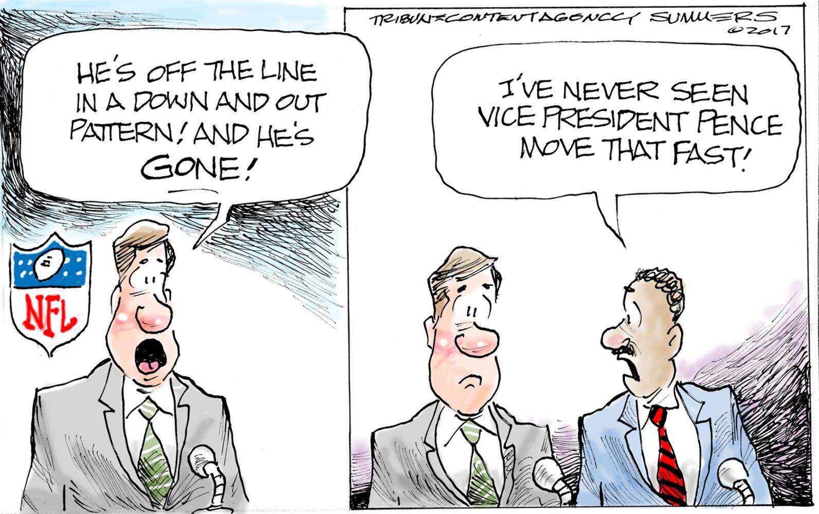 Week in cartoons: Gun control, paper towels and more