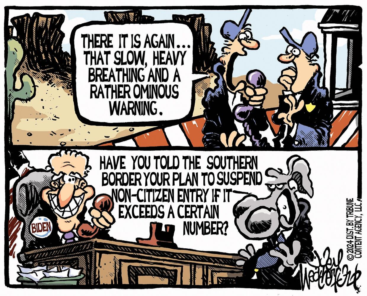 CARTOONS: Joey Weatherford, June 11, 2024