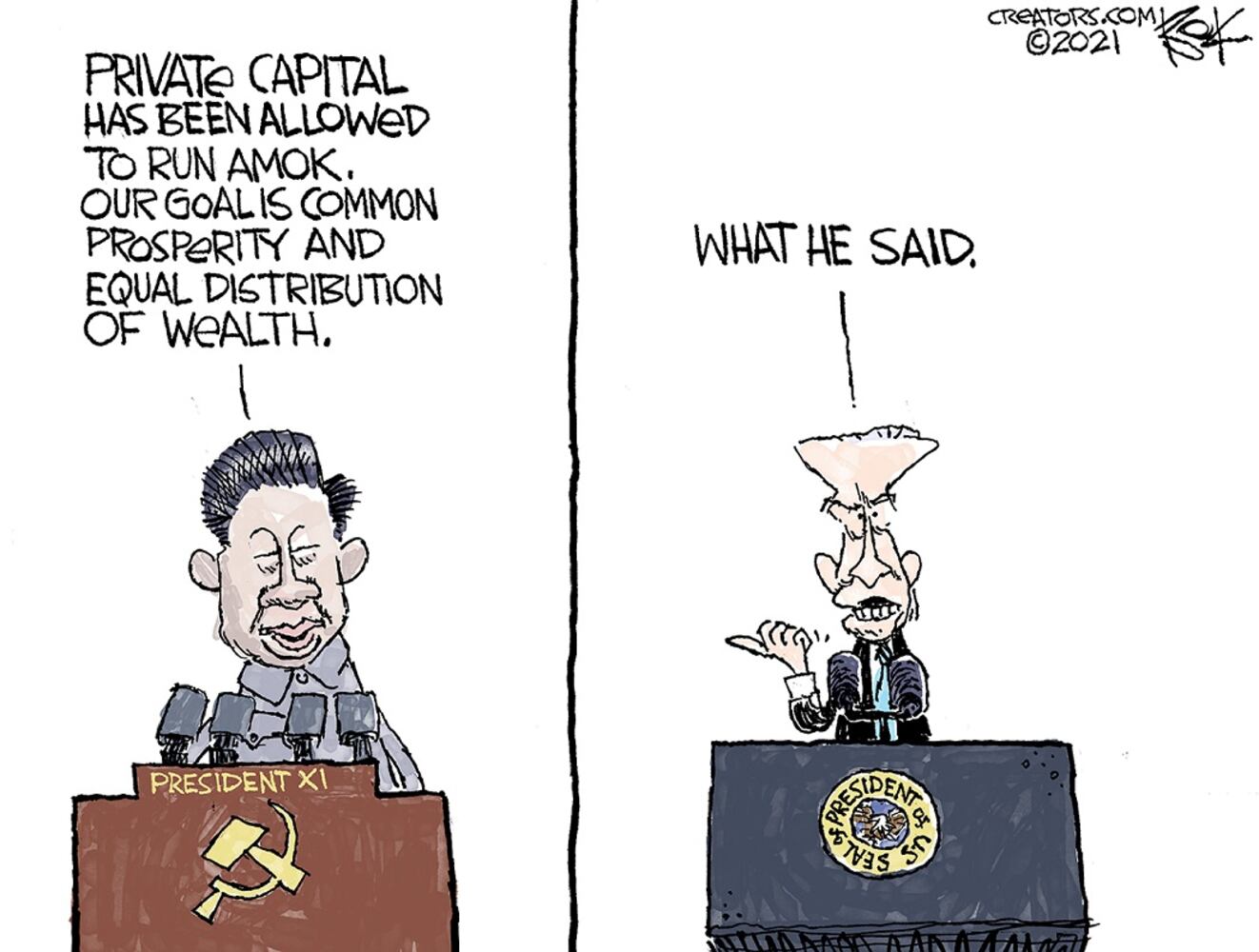 WEEK IN CARTOONS: Vaccines, immigration, spending and more