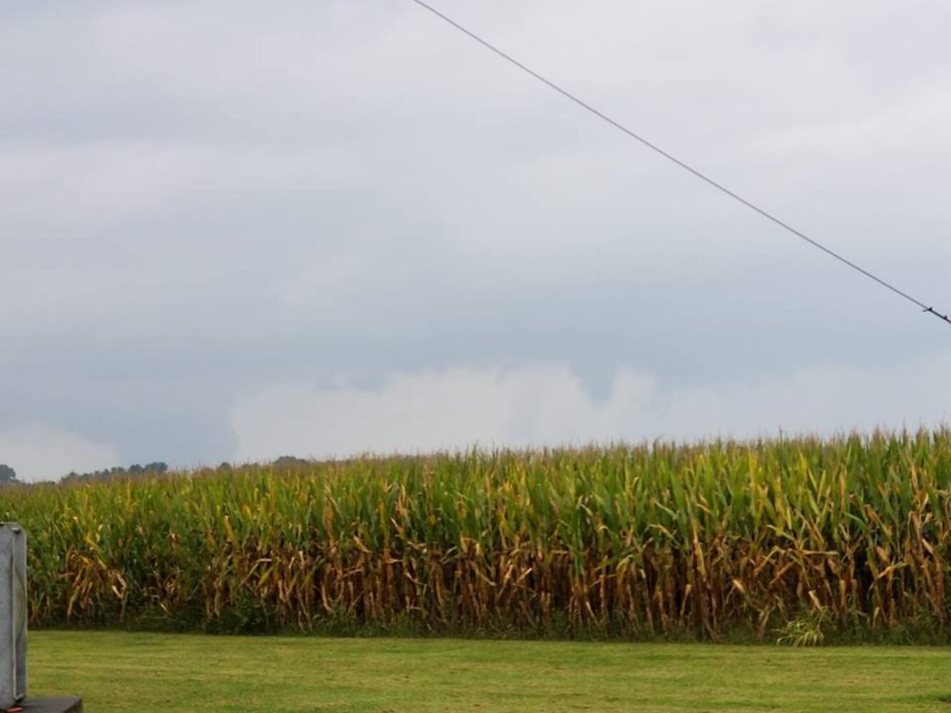 Ominous skies in Champaign, Logan counties