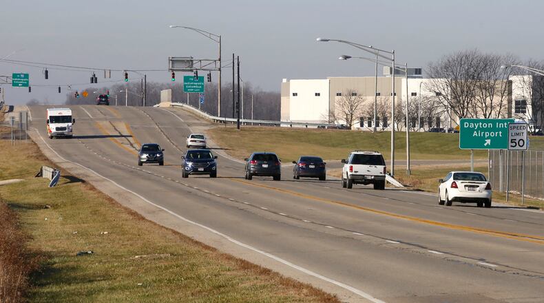 Ohio transportation planners have approved $8 million in improvements for U.S. 40 near the Airport Access Road. The interchange is a key gateway not only to Dayton International Airport but to a growing cluster of logistics companies. FILE