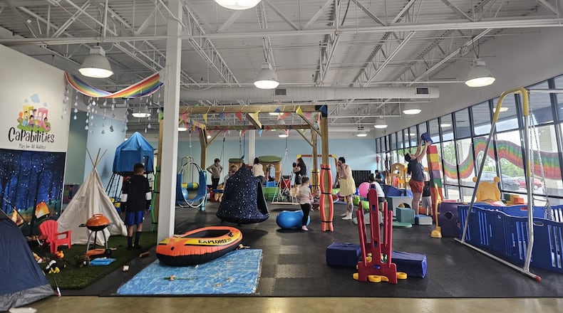 Capabilities in West Carrollton is a play space where every child of all abilities is welcome. LINDSEY GABRIEL/CONTRIBUTED